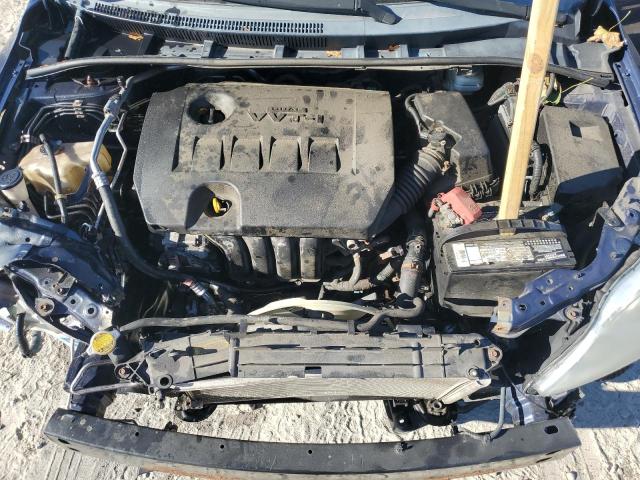 2T1BU4EE1DC986904 - 2013 TOYOTA COROLLA BASE BLUE photo 11