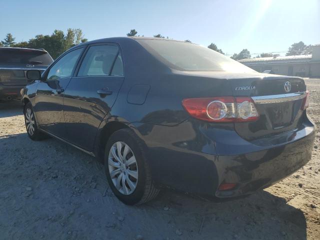 2T1BU4EE1DC986904 - 2013 TOYOTA COROLLA BASE BLUE photo 2