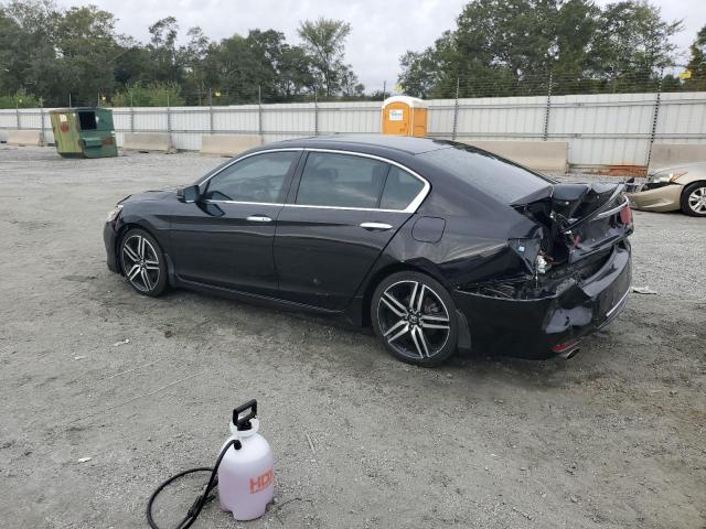 1HGCR3F93HA037948 - 2017 HONDA ACCORD TOURING BLACK photo 2