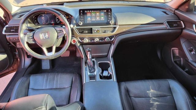 1HGCV1F9XJA076588 - 2018 HOND ACCORD TOURING Մոխրագույն լուսանկար 9