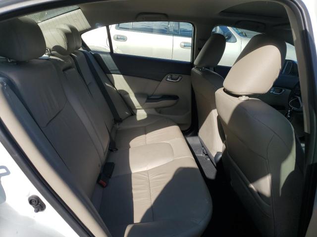 19XFB2F96EE266319 - 2014 HONDA CIVIC EXL WHITE photo 10