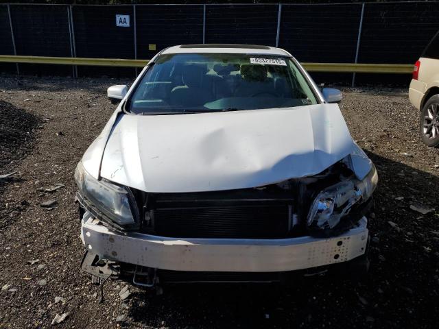 19XFB2F96EE266319 - 2014 HONDA CIVIC EXL WHITE photo 5