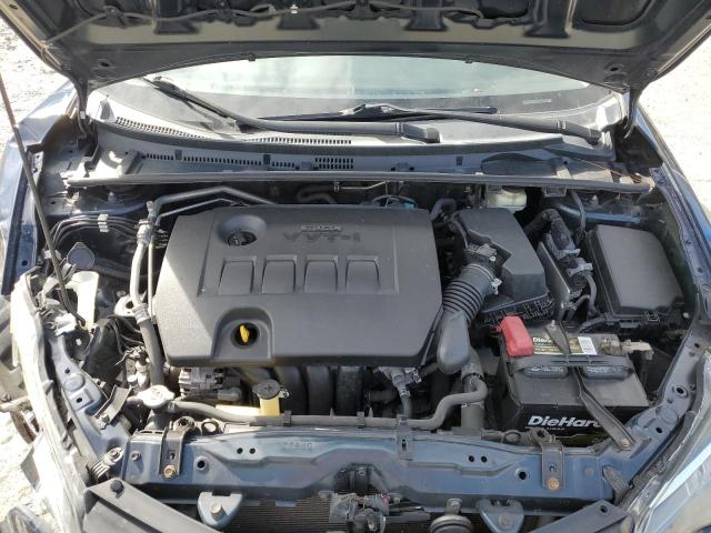 5YFBURHE2KP863327 - 2019 TOYOTA COROLLA L Көк фото 11