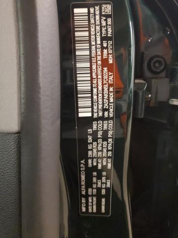 ZASPAKBN5L7C92294 - 2020 ALFA ROMEO STELVIO TI GREEN photo 13