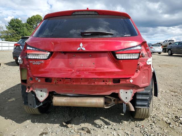 JA4AR3AU7LU014031 - 2020 MITSUBISHI OUTLANDER SPORT ES Կարմիր լուսանկար 6