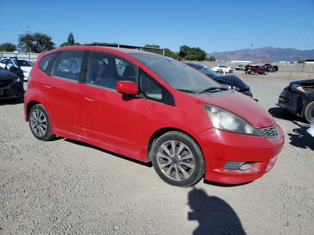 JHMGE8H52DC064784 - 2013 HONDA FIT SPORT 红色 照片 4