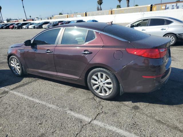 5XXGN4A77EG262431 - 2014 KIA OPTIMA EX BURGUNDY photo 2