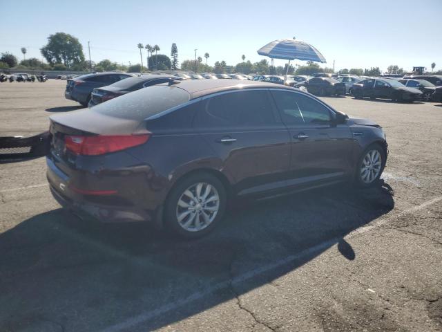 5XXGN4A77EG262431 - 2014 KIA OPTIMA EX BURGUNDY photo 3