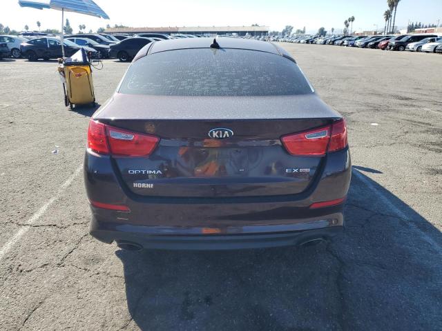 5XXGN4A77EG262431 - 2014 KIA OPTIMA EX BURGUNDY photo 6