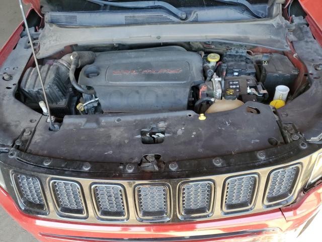 3C4NJDBB2JT433056 - 2018 JEEP COMPASS LATITUDE Kırmızı fotoğraf 12