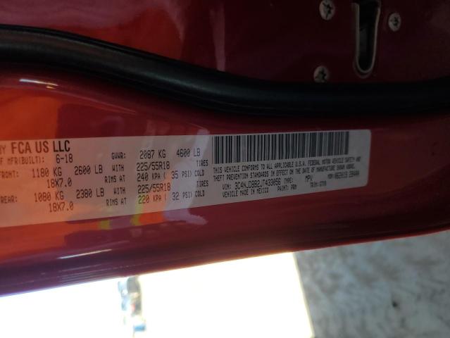 3C4NJDBB2JT433056 - 2018 JEEP COMPASS LATITUDE Kırmızı fotoğraf 13