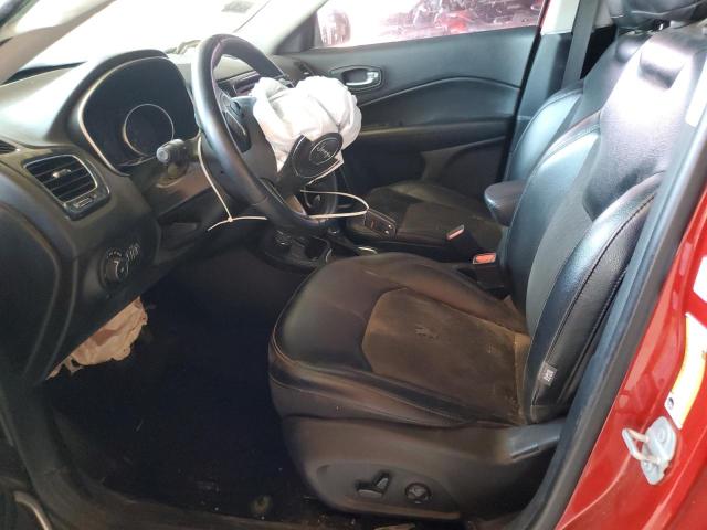 3C4NJDBB2JT433056 - 2018 JEEP COMPASS LATITUDE Kırmızı fotoğraf 7