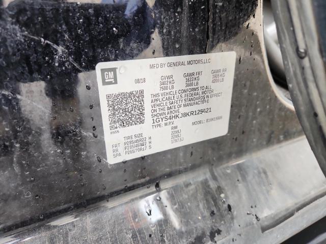 1GYS4HKJ8KR125421 - 2019 CADILLAC ESCALADE ESV LUXURY Schwarz Foto 13