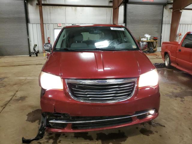 2C4RC1CG7CR412620 - 2012 CHRYSLER TOWN & COU TOURING L RED photo 5