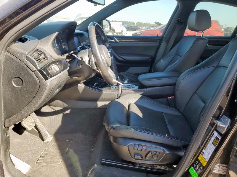 5UXXW3C53H0R23380 - 2017 BMW X4 XDRIVE28I BLACK photo 7