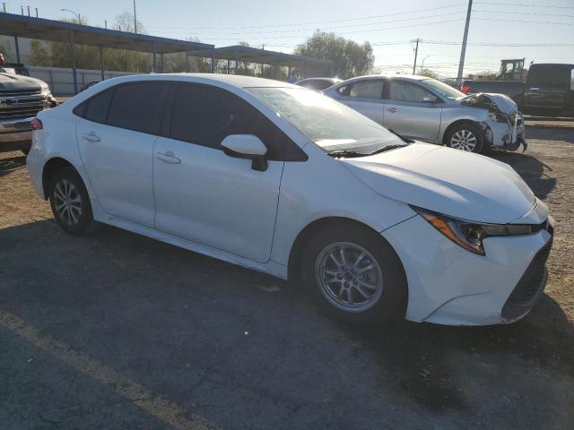 JTDEAMDE3NJ040042 - 2022 TOYOTA COROLLA LE WHITE photo 4
