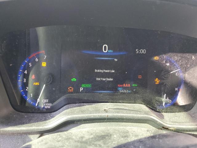 JTDEAMDE3NJ040042 - 2022 TOYOTA COROLLA LE WHITE photo 9