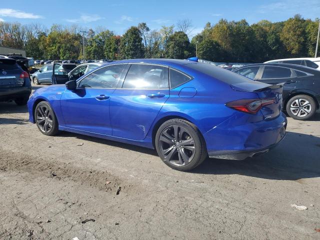 19UUB5F50MA000173 - 2021 ACURA TLX TECH A BLUE photo 2