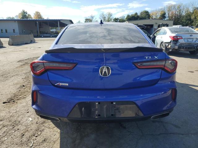 19UUB5F50MA000173 - 2021 ACURA TLX TECH A BLUE photo 6