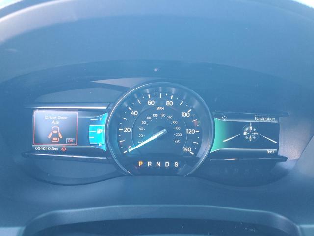 1FM5K7D86HGA61862 - 2017 FORD EXPLORER XLT გრაფიტი ფოტო 9