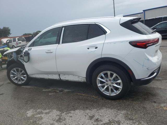 LRBAZLR49MD109989 - 2021 BUICK ENVISION PREFERRED თეთრი ფოტო 2