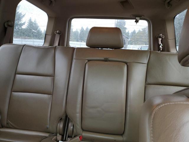 5FNYF18566B007696 - 2006 HONDA PILOT EX Marrón foto 10
