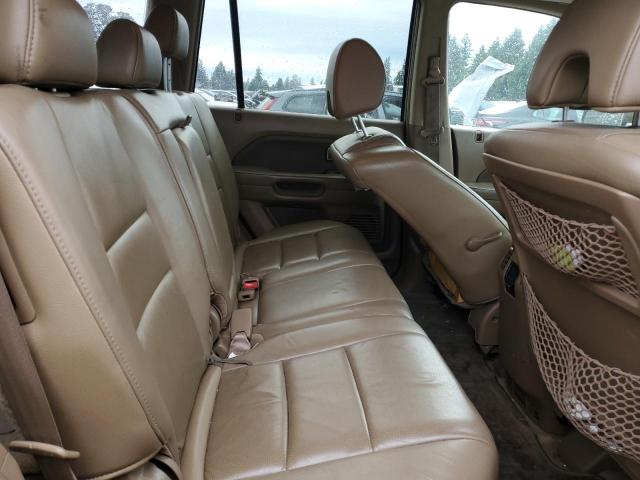 5FNYF18566B007696 - 2006 HONDA PILOT EX Marrón foto 11