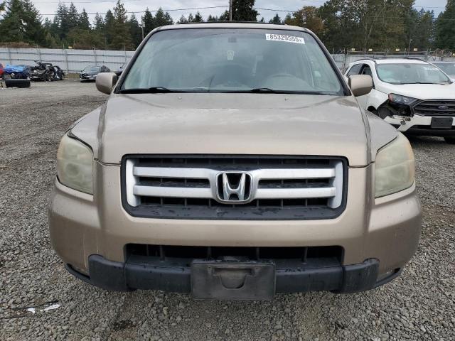 5FNYF18566B007696 - 2006 HONDA PILOT EX Marrón foto 5