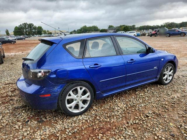 JM1BK343681862170 - 2008 MAZDA 3 HATCHBACK أزرق صورة 3