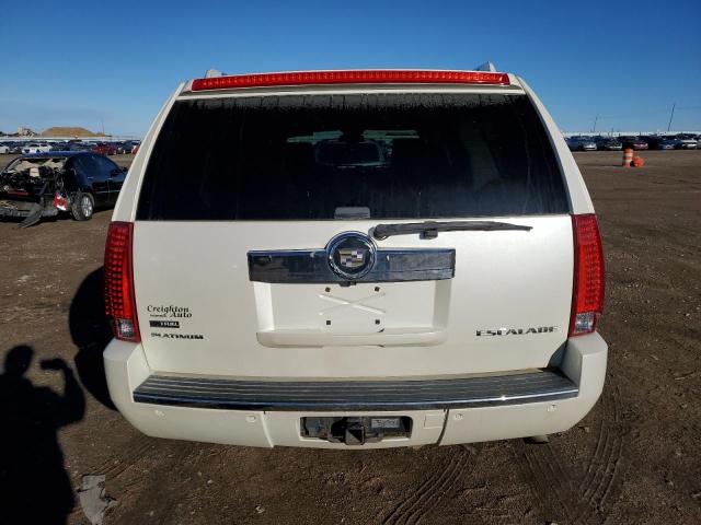 1GYFK362X9R143541 - 2009 CADILLAC ESCALADE ESV PLATINUM თეთრი ფოტო 6