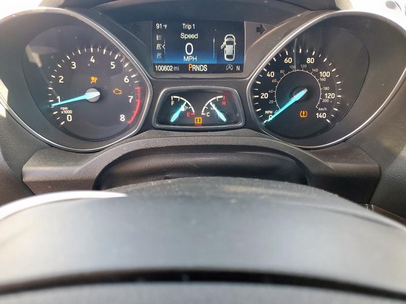 1FMCU0J98JUB12985 - 2018 FORD ESCAPE TITANIUM ნაცრისფერი ფოტო 9