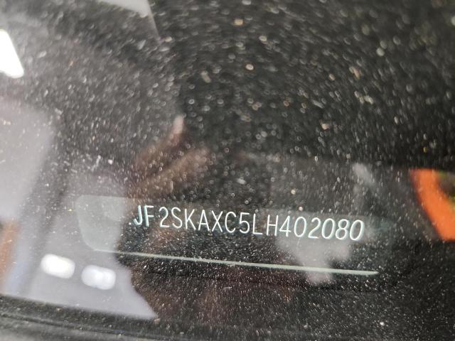 JF2SKAXC5LH402080 - 2020 SUBARU FORESTER TOURING თეთრი ფოტო 12