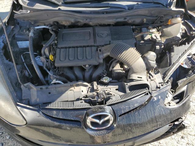 JM1DE1KZ4C0150167 - 2012 MAZDA MAZDA2 Siyah fotoğraf 11