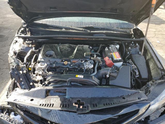 4T1T11AK1NU656123 - 2022 TOYOTA CAMRY SE შავი ფოტო 11