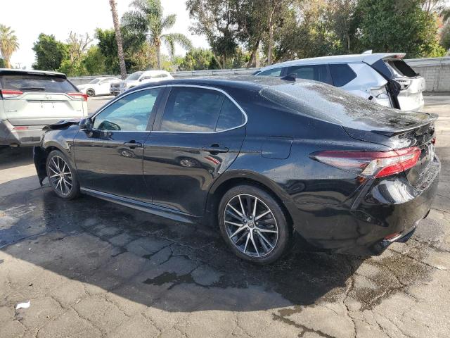 4T1T11AK1NU656123 - 2022 TOYOTA CAMRY SE შავი ფოტო 2