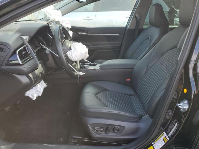 4T1T11AK1NU656123 - 2022 TOYOTA CAMRY SE შავი ფოტო 7