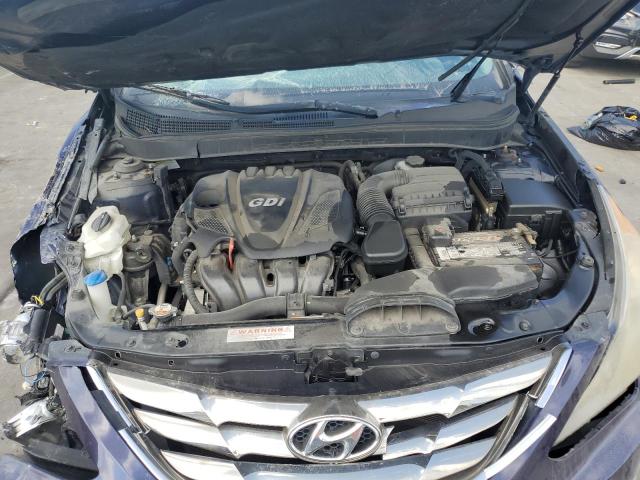 5NPEC4AC6DH694702 - 2013 HYUNDAI SONATA SE Mavi fotoğraf 11