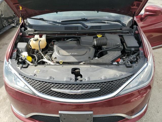 2C4RC1BG5HR826858 - 2017 CHRYSLER PACIFICA TOURING L MAROON photo 12