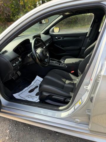 2HGFE2F52NH501860 - 2022 HONDA CIVIC SPORT SILVER photo 9