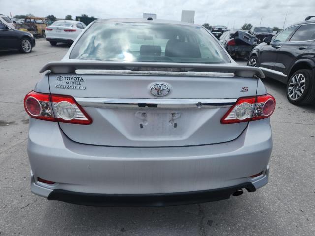 2T1BU4EE8CC889780 - 2012 TOYOTA COROLLA BASE Сріблястий фото 6