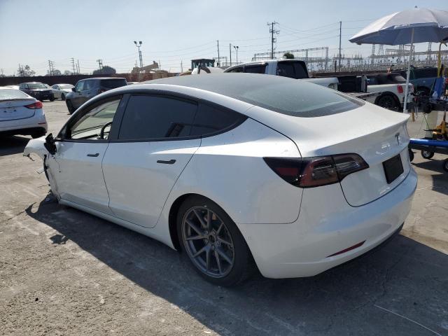 5YJ3E1EB1MF051089 - 2021 TESLA MODEL 3 白色 照片 2