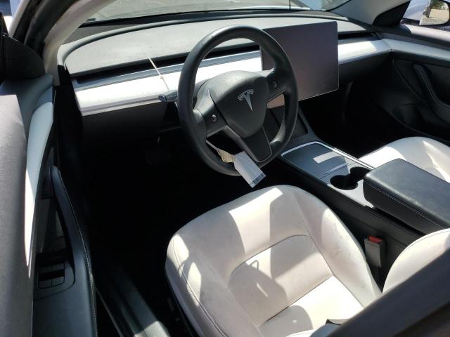 5YJ3E1EB1MF051089 - 2021 TESLA MODEL 3 白色 照片 8