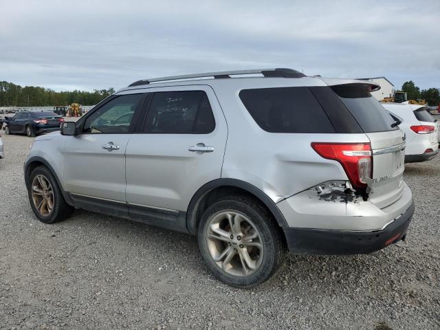 1FM5K8F81FGB82248 - 2015 FORD EXPLORER LIMITED SILVER photo 2