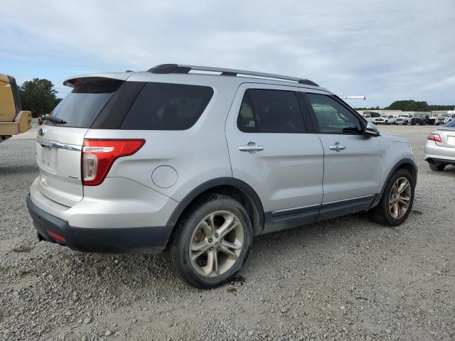 1FM5K8F81FGB82248 - 2015 FORD EXPLORER LIMITED SILVER photo 3