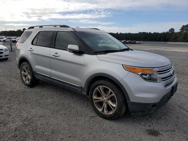 1FM5K8F81FGB82248 - 2015 FORD EXPLORER LIMITED SILVER photo 4