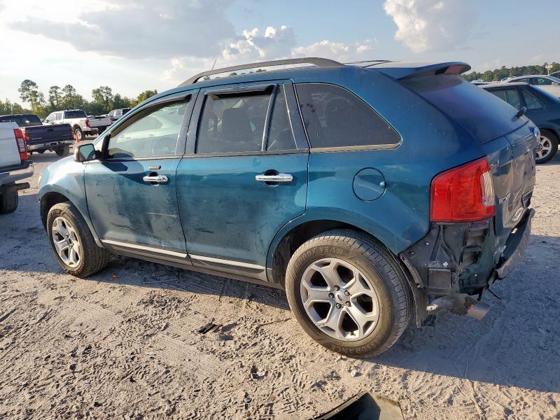 2FMDK3JC4BBB17986 - 2011 FORD EDGE SEL 蓝色 照片 2