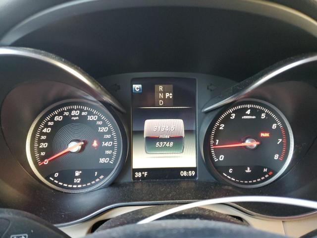 WDC0G4KB2JV032576 - 2018 MERCEDES-BENZ GLC 300 4MATIC BLUE photo 9