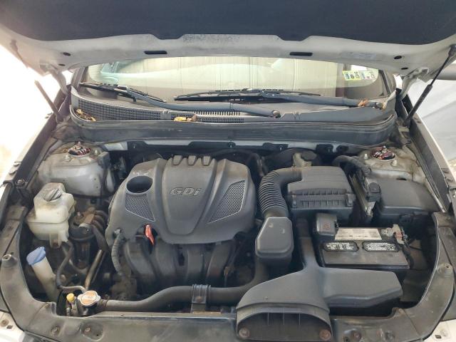 5NPEC4AC2BH181136 - 2011 HYUNDAI SONATA SE SILVER photo 11