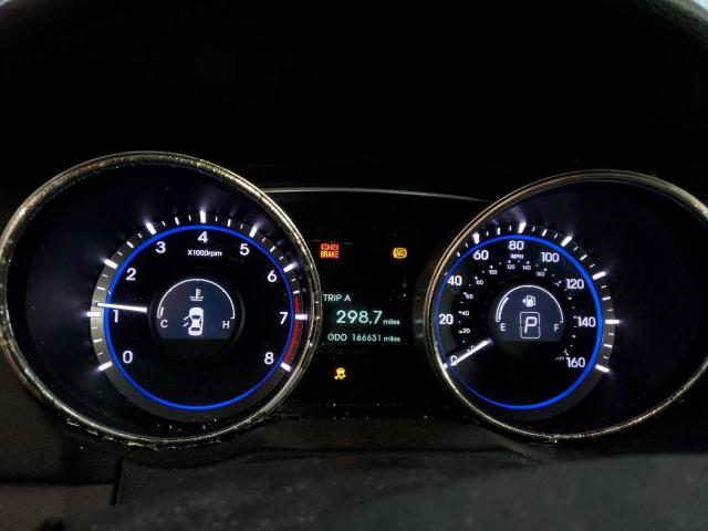 5NPEC4AC2BH181136 - 2011 HYUNDAI SONATA SE SILVER photo 9