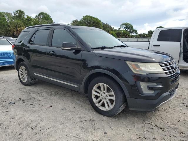 1FM5K7D85GGC11152 - 2016 FORD EXPLORER XLT BLACK photo 4
